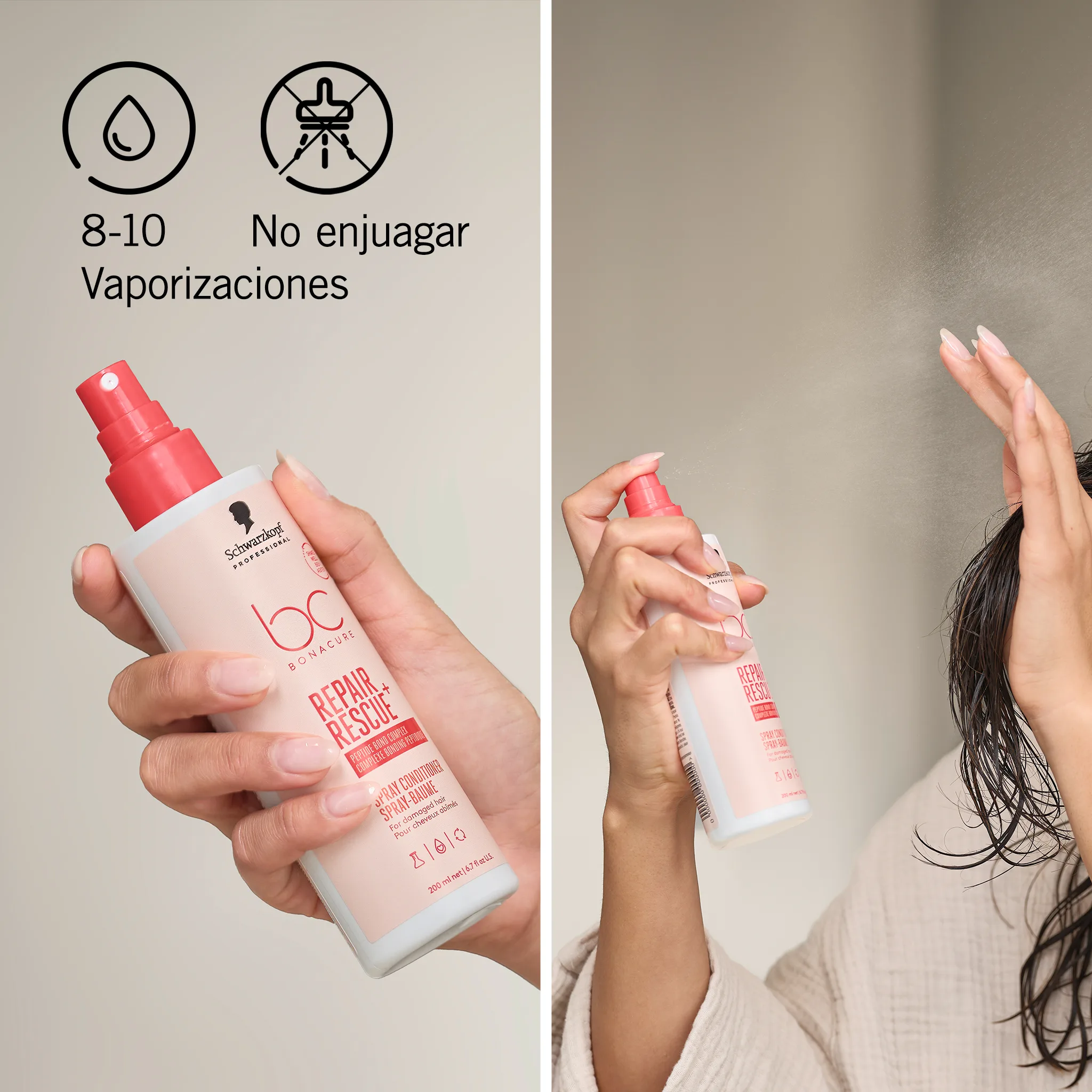 Bonacure Repair Rescue Spray Acondicionador - Imagen 4