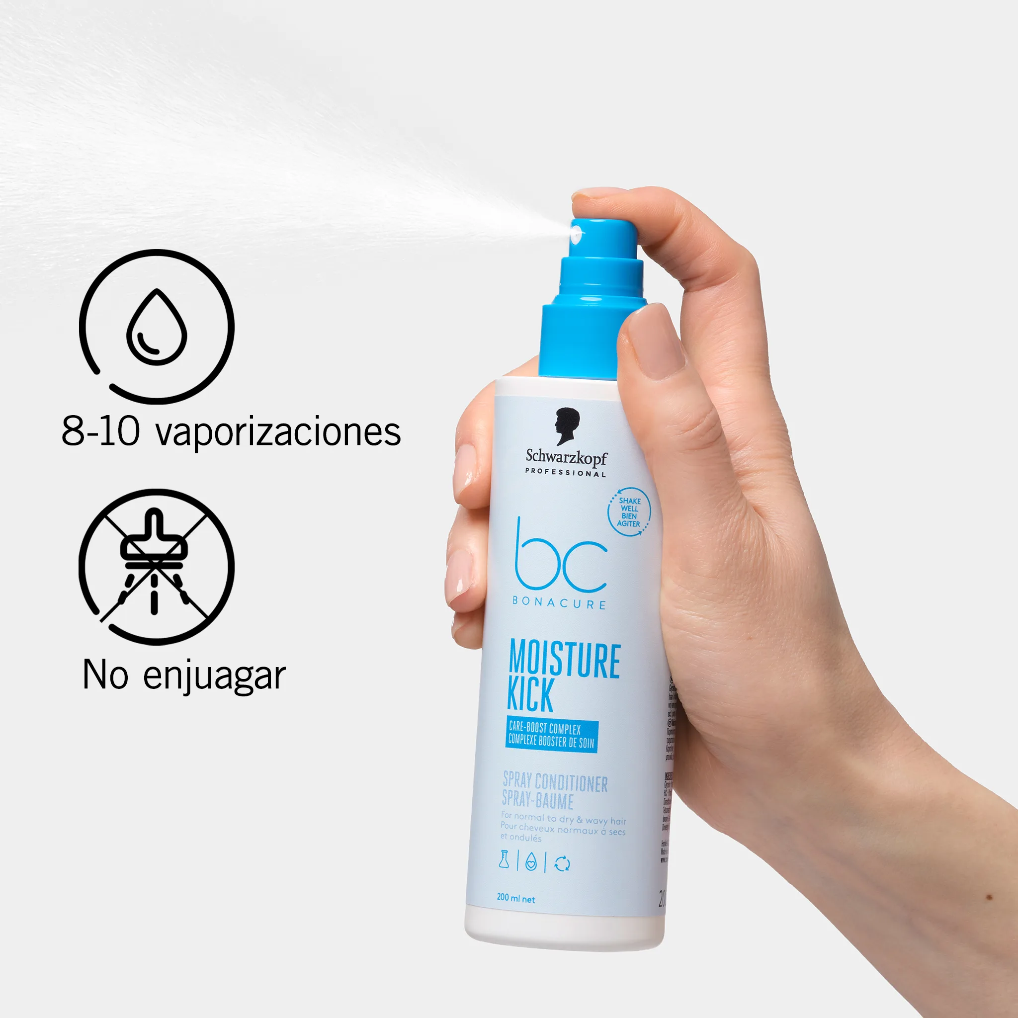 Bonacure Moisture Kick Spray Acondicionador - Imagen 3