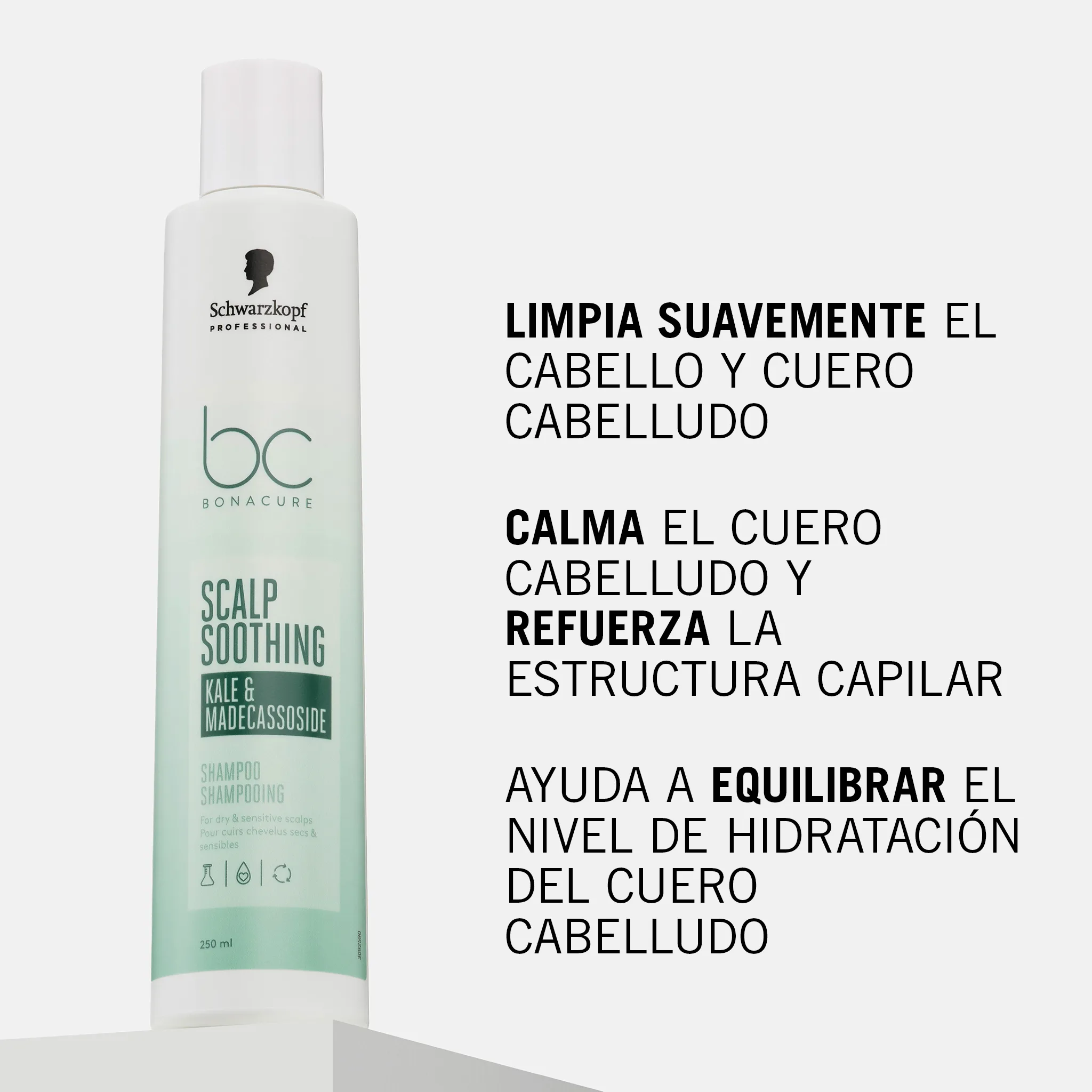 Bonacure Champú Calmante - Imagen 2